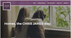 Desktop Screenshot of chrisjameshomes.com
